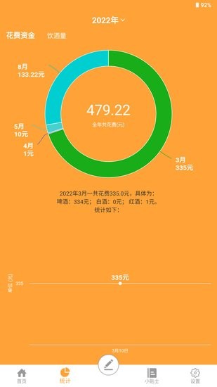 喝酒記錄app v1.0 安卓版 0