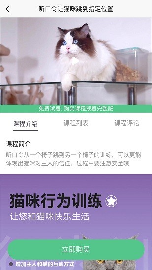 訓(xùn)貓養(yǎng)貓助手 v1.0.0 安卓版 2