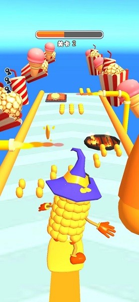 爆米花沖沖沖游戲