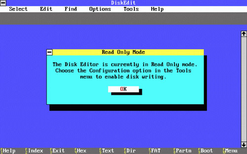 diskedit(硬盤修復(fù)工具) 綠色版 0