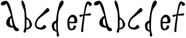 可愛(ài)英文字體打包下載