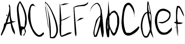 可愛(ài)的英文字體合集
