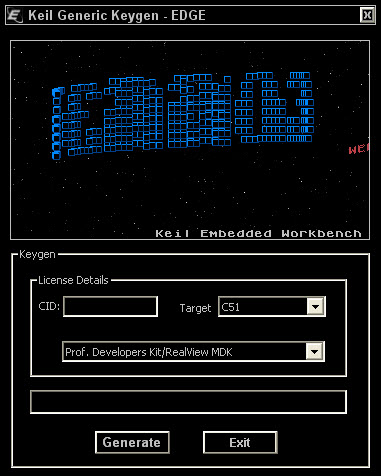 keil uvision4注冊碼生成器 v4.12 免費版 0