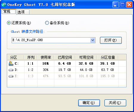 雨林木風(fēng)Onekey ghost win10版本