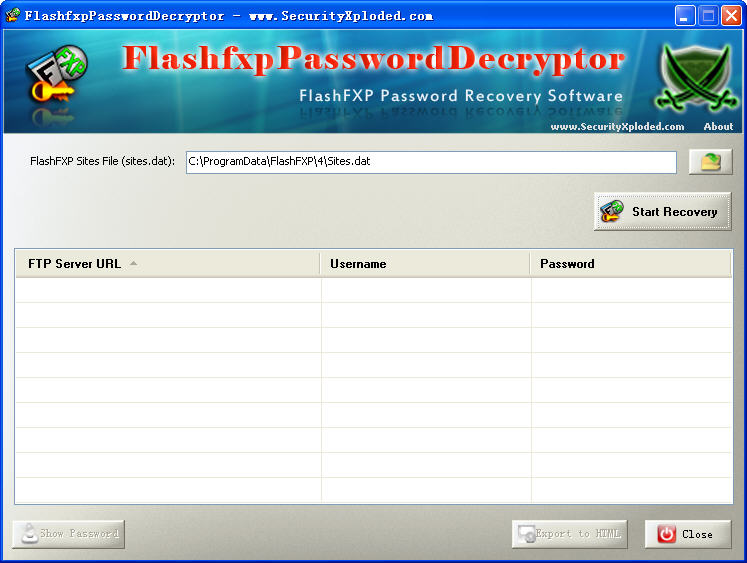flashfxp密碼修改器下載