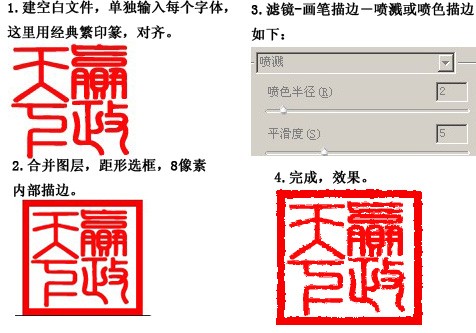 篆體字體打包
