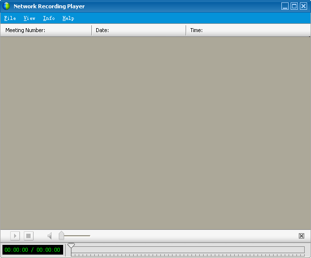 network recording player