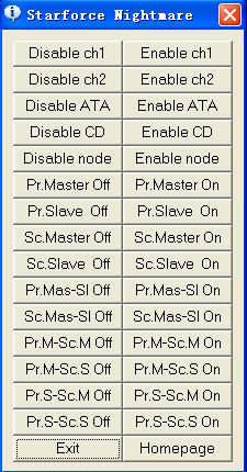 SFNightmare(光驅(qū)屏蔽軟件) 綠色免費版 0