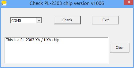 pl-2303芯片版本檢測(cè)工具 v1006 綠色版 0