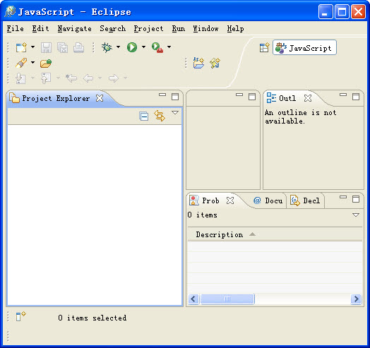 Eclipse IDE for JavaScript web開(kāi)發(fā)  0