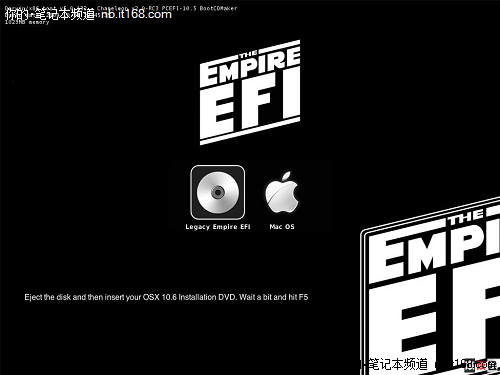 第七步：進(jìn)入Mac OS X設(shè)置