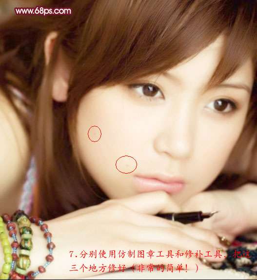 Photoshop美女照片轉(zhuǎn)手繪效果_downcc.com