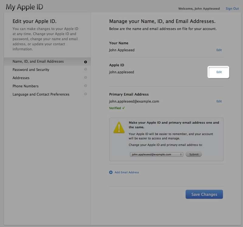 Apple ID名稱可以修改嗎？怎么修改Apple ID名稱？_綠色資源網(wǎng)