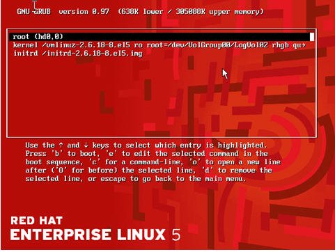 紅帽Linux忘記root密碼的解決方法_綠色資源網(wǎng)