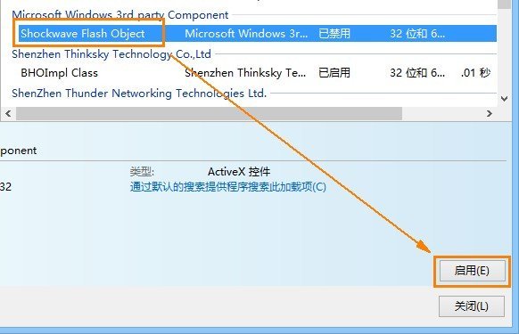 Win8中IE10 Flash無法打開解決辦法_綠色資源網(wǎng)