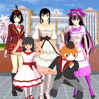 動漫櫻花校園模擬