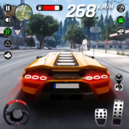 超級汽車駕駛賽車