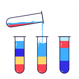 液體水排序拼圖