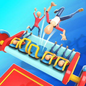 人群投擲3d