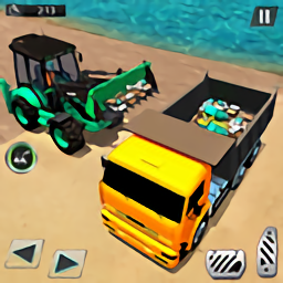 沙灘挖掘機模擬器