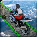 摩托車空中賽道3D