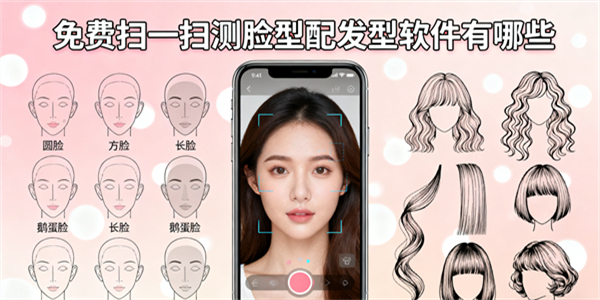 免費(fèi)掃一掃測(cè)臉型配發(fā)型軟件有哪些