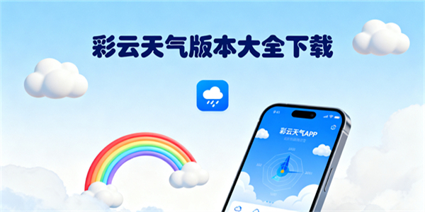 彩云天氣版本大全下載-彩云天氣下載安裝最新版本-彩云天氣免費下載安裝