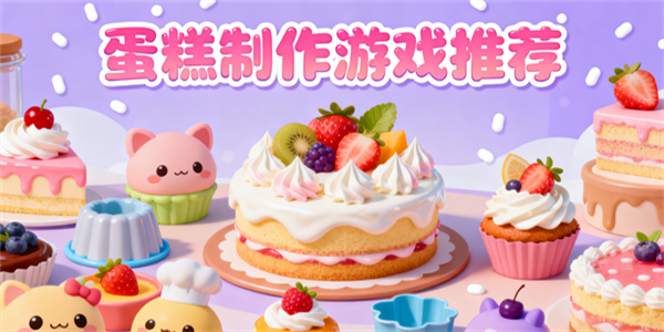 蛋糕制作游戲推薦-蛋糕制作游戲有哪些-蛋糕制作游戲哪些好玩