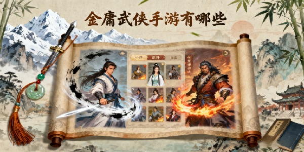 金庸武俠手游有哪些-金庸武俠手游推薦-金庸武俠手游大全