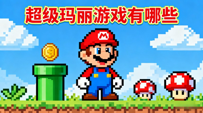 超級瑪麗游戲有哪些-超級瑪麗游戲大全-超級瑪麗游戲合集最新版本