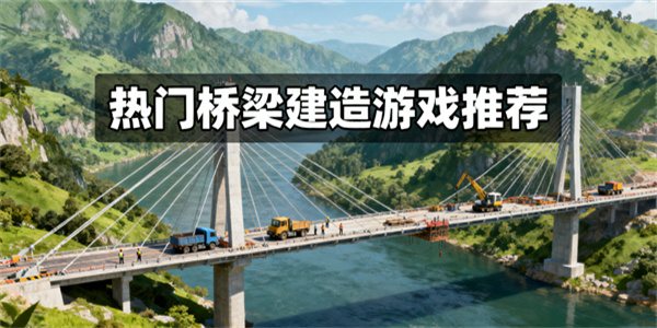 橋梁建造游戲哪個好玩-橋梁建造游戲推薦-橋梁建造游戲大全