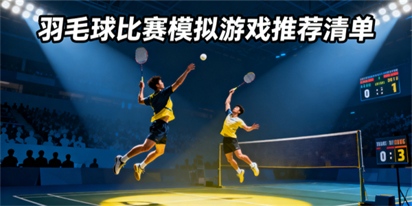 羽毛球比賽游戲大全-羽毛球比賽游戲有哪些-羽毛球比賽游戲推薦手機版