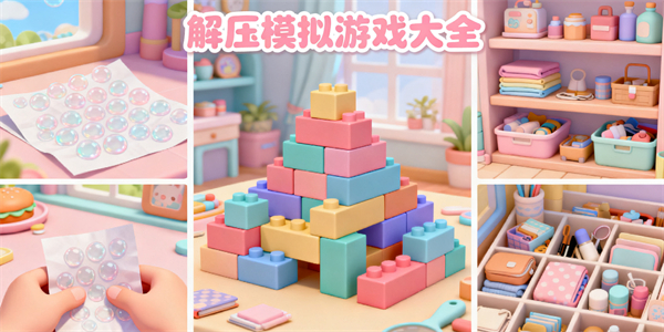 解壓模擬游戲大全