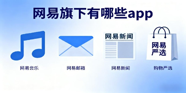 網(wǎng)易旗下有哪些app