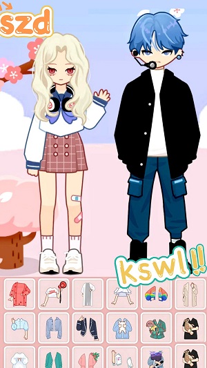 時(shí)尚繽紛換裝 v1.1最新版 2