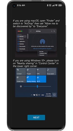隔空傳送 v1.0.2 安卓版 0
