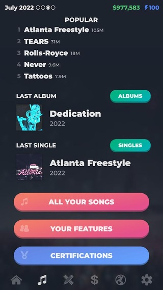 說唱歌手模擬器 v2206.1 最新版 0