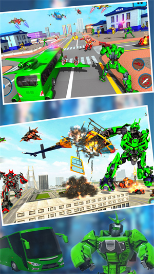 變形機器人巴士游戲 v1.1 手機版 1