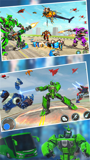 變形機器人巴士游戲 v1.1 手機版 0