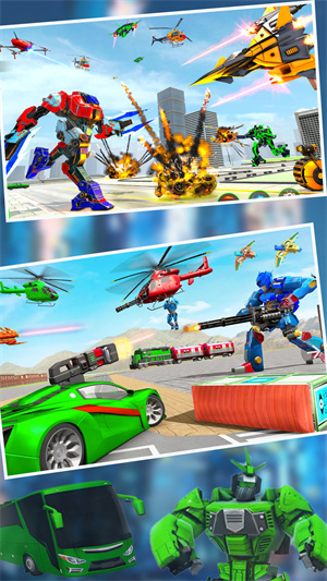 變形機器人巴士游戲 v1.1 手機版 2