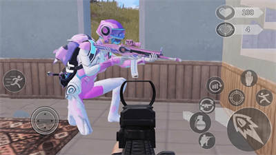 火箭少女愛(ài)吃雞游戲 v1.0 安卓版 0