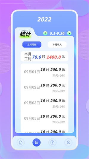 上班記工時(shí) v1.7手機(jī)版 2