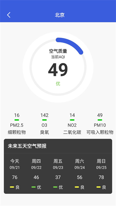 彩色天氣大字版 v 1.0.1 安卓版 0