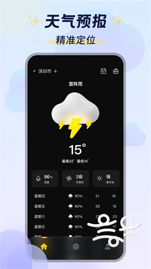 桌面天氣預報 v2.0.0 最新版 2