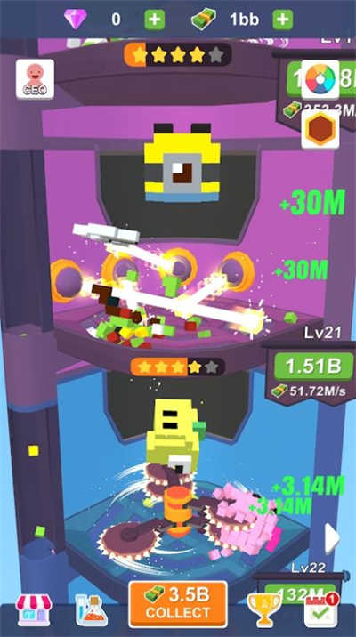 閑置像素破碎機 v0.0.1 安卓版 2