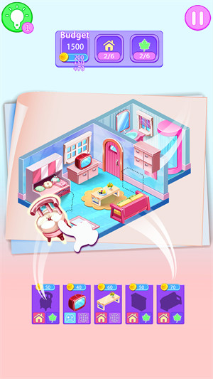 公主娃娃屋裝飾大改造 v8.0.5 安卓版 0