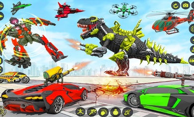 恐龍機(jī)器人汽車改造 v1.49 安卓版 3