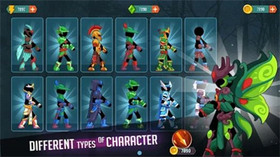 火柴射手戰(zhàn)士弓箭射擊 v2.2安卓版 1