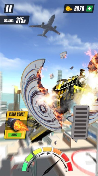 火車(chē)狂沖之路 v1.0.0 3