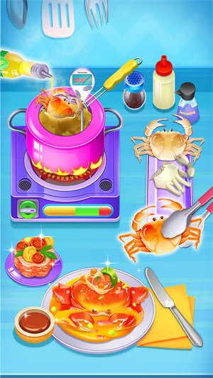 美味螃蟹大餐烹飪制作 v8.0.1 安卓版 2